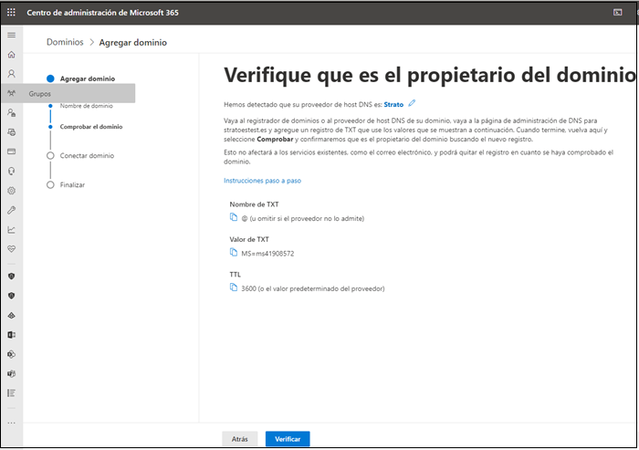 Qué configuración de DNS para Microsoft 365? | STRATO